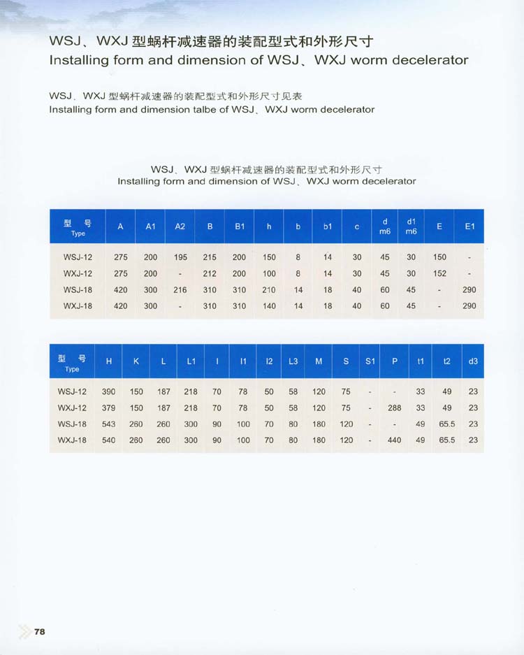 圆柱蜗杆减速机